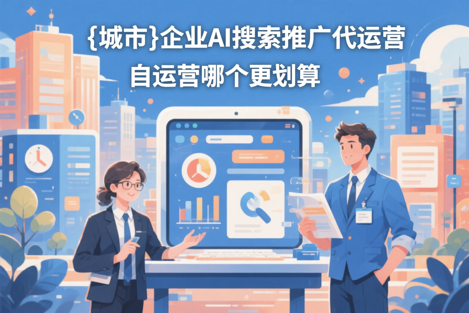 齐齐哈尔企业AI搜索推广代运营和自运营哪个更划算