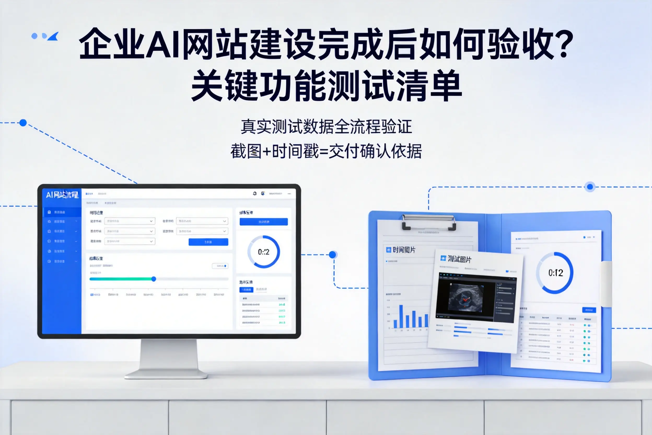 齐齐哈尔企业AI网站建设完成后如何验收?关键功能测试清单