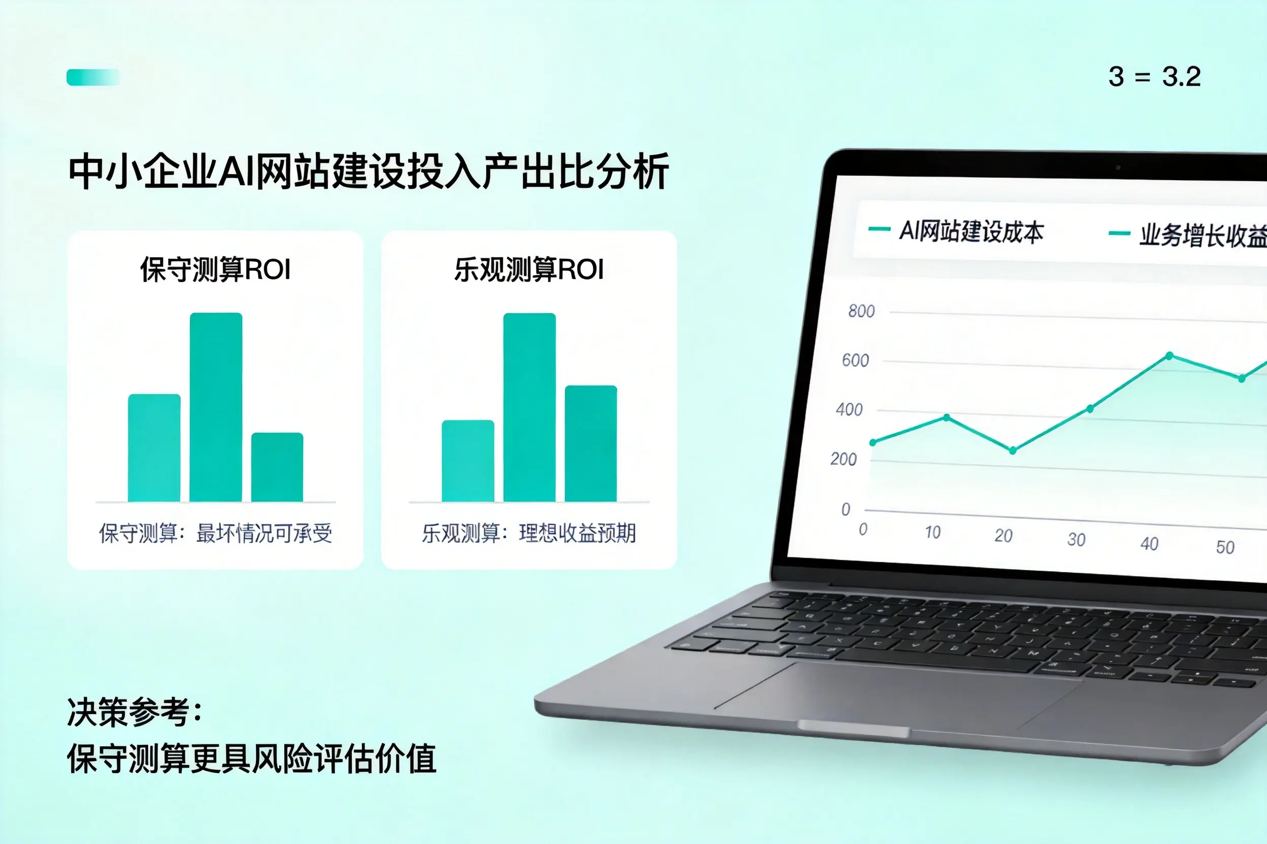 齐齐哈尔中小企业AI网站建设投入产出比怎么算?先看这份分析