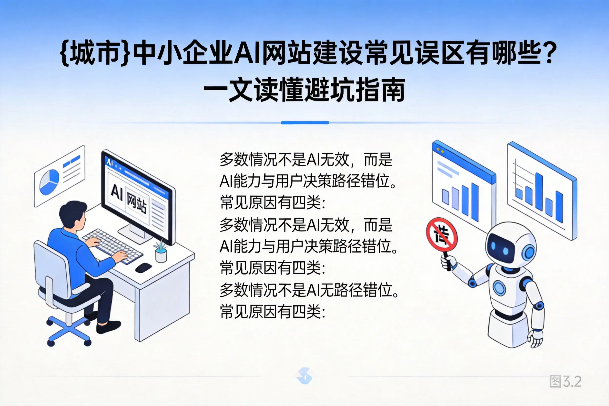齐齐哈尔中小企业AI网站建设常见误区有哪些?一文读懂避坑指南