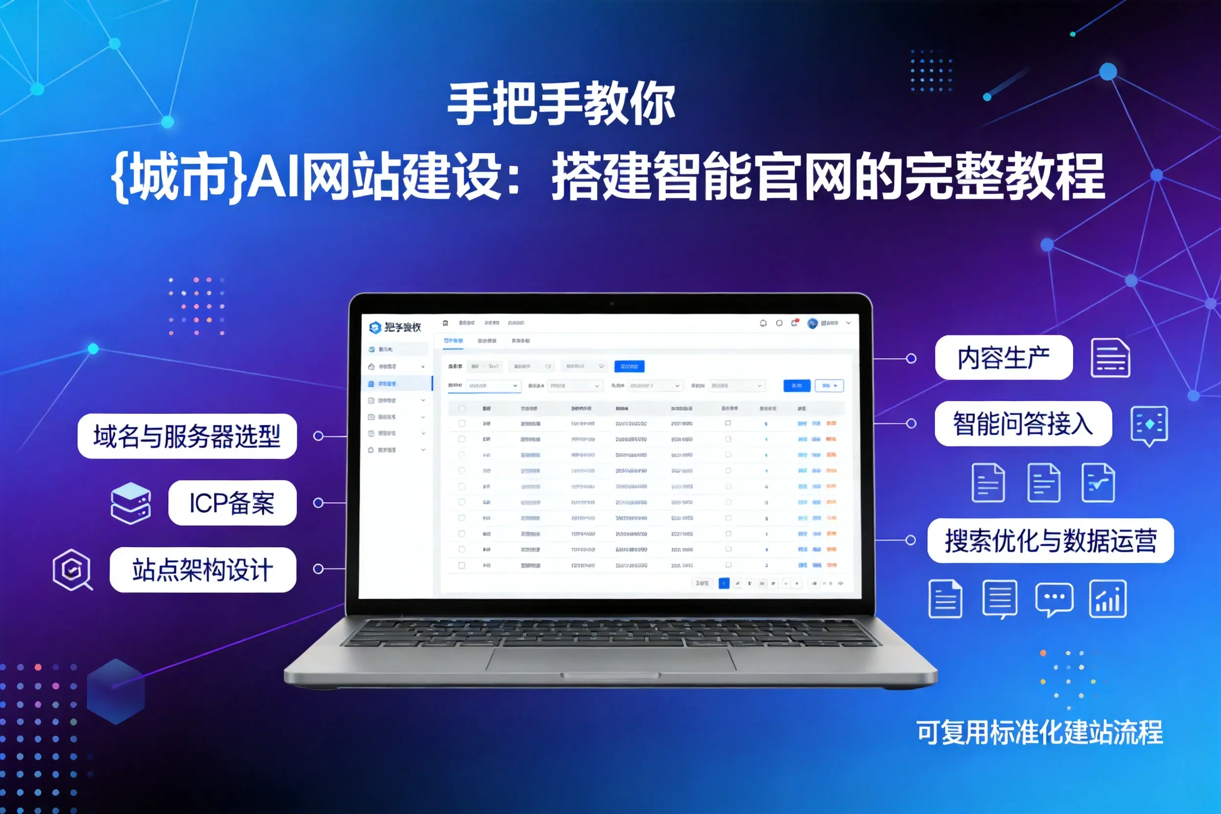 手把手教你齐齐哈尔AI网站建设:搭建智能官网的完整教程