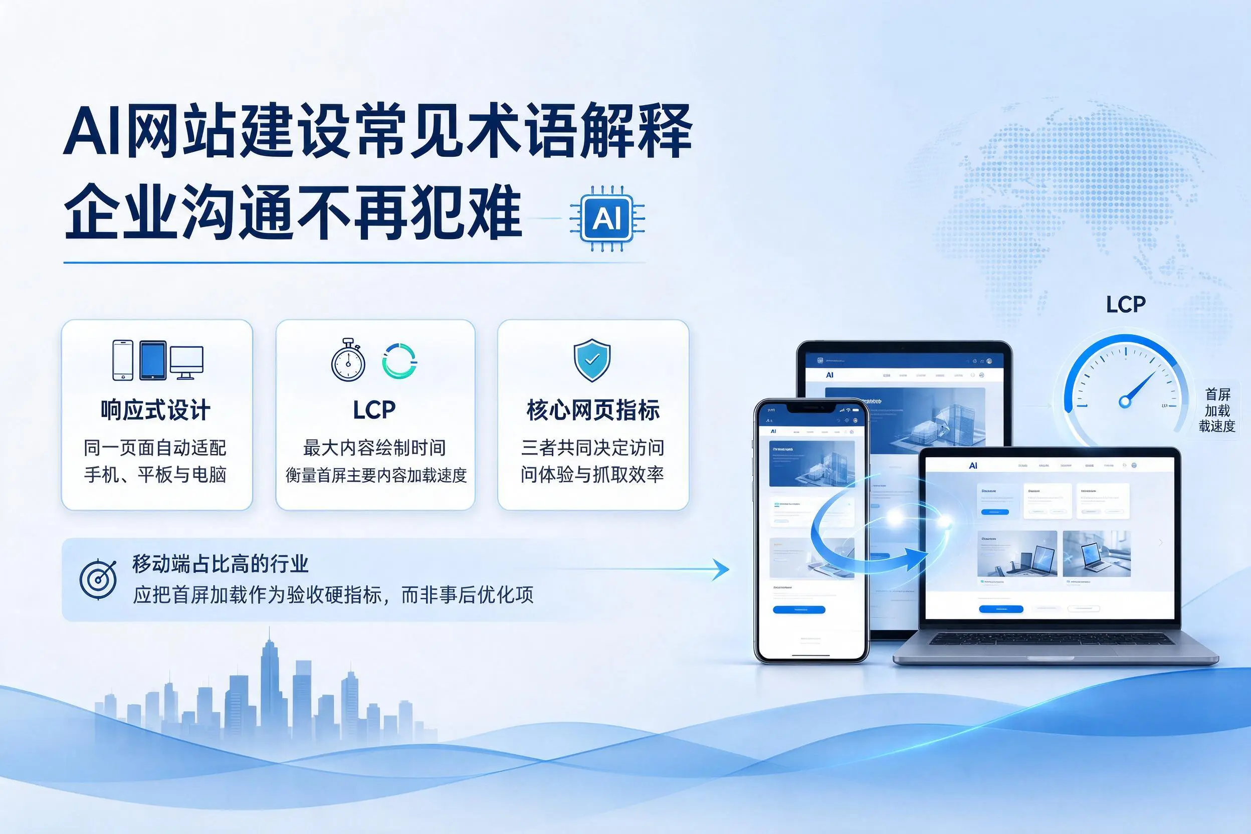 AI网站建设常见术语解释，齐齐哈尔企业沟通不再犯难