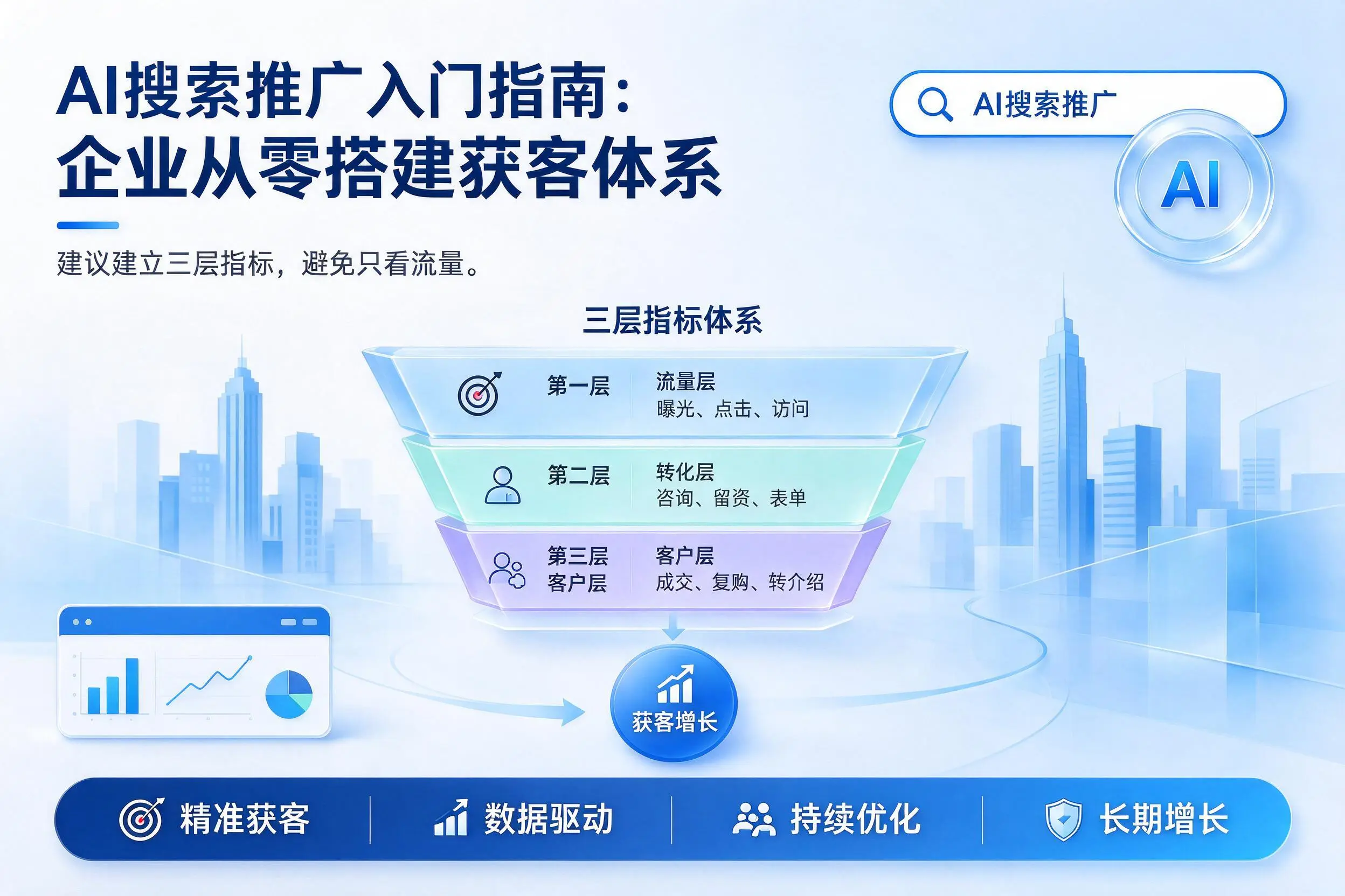 AI搜索推广入门指南:齐齐哈尔企业从零搭建获客体系